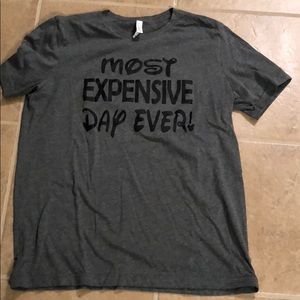 Men’s size L. Disney t-shirt. Grey/Black.
